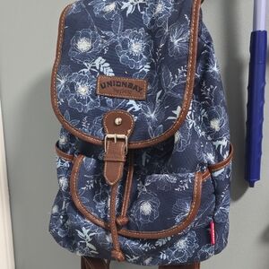 UNIONBAY Navy Floral Women's Backpack